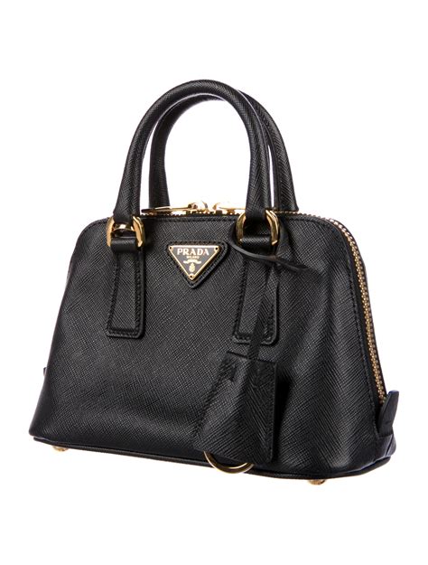 prada saffiano lux nero bag|prada pillow bag.